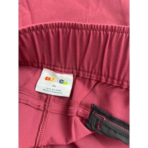 Alder Open Air Pants in Wine ( 5X ) - Picture 3 of 3